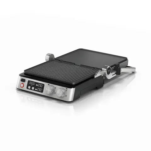 Braun MultiGrill 7, Contactgrill, CG7044, RVS/Zwart