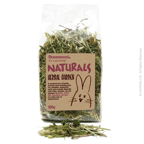 Rosewood Naturals Herbal Garden Salad Small Animal Treat 100g