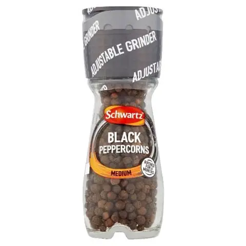 SCHWARTZ Black Peppercorn Grinder 35g
