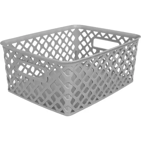 4L Grijze Folky Mand