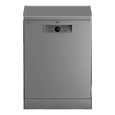 Beko BDFN26430S Geschirrspüler 60 cm, Silber [Energieeffizienzklasse D]