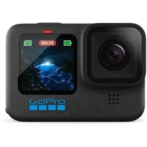 GoPro HERO 12 Standard-Aktionskamera - Schwarz