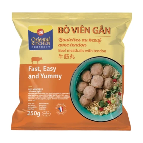 Oriental Kitchen Vietnamese Style Beef Tendon Balls 250g