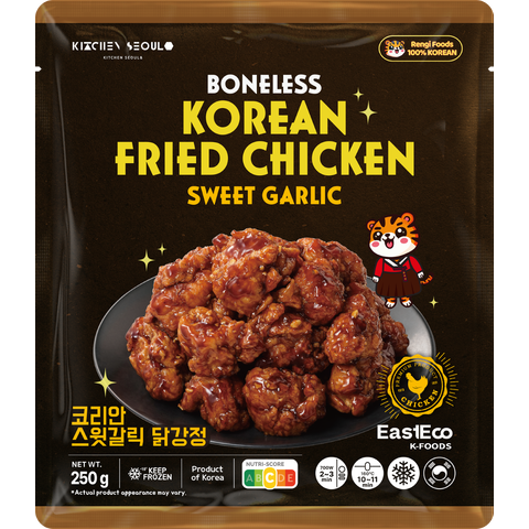 EastEco Korean Boneless Fried Chicken Sweet Garlic 250g