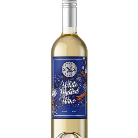 Three Mills White Mulled Wine 5% ABV 750ml