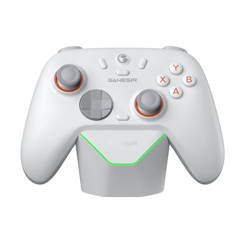 GameSir Nova 2 Lite Multi-Platform Wireless Game Controller - Luminous White for Switch, PC, Android and iOS