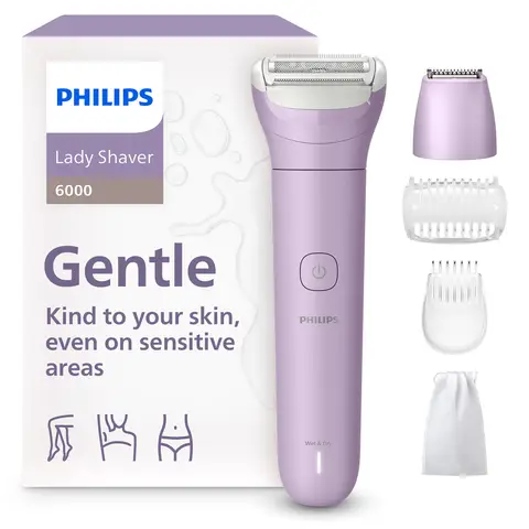 Philips Series 6000 Wet & Dry Cordless Lady Shaver - BRL138/00