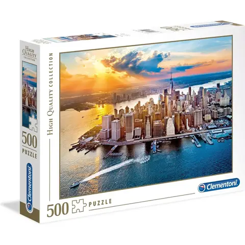 Clementoni puzzel New York - 500 stuks, multikleur