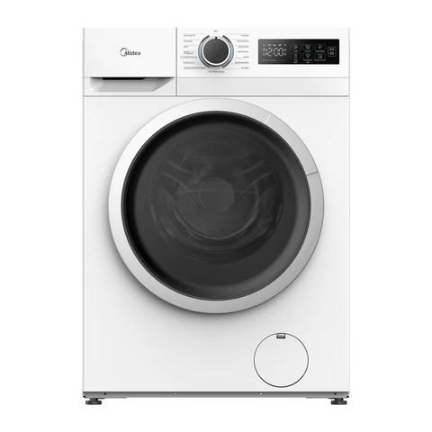 Black Friday Deals!Midea vrijstaande wasmachine 8 kg, energieklasse A-10%, 1400 rpm centrifuge, 16 wasprogramma's, stoomsterilisatie, wit MF110W80BA10/W-NL