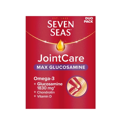 Seven Seas JointCare Max Capsules with High Strength Glucosamine & Omega-3 - Pack Size Not Stated