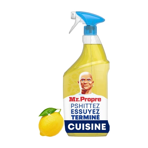 MR PROPRE Spray Nettoyant Cuisine Citron Flash Propreté 800ml