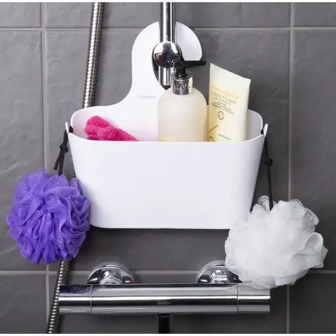 Croydex Small Hook Over Caddy - White