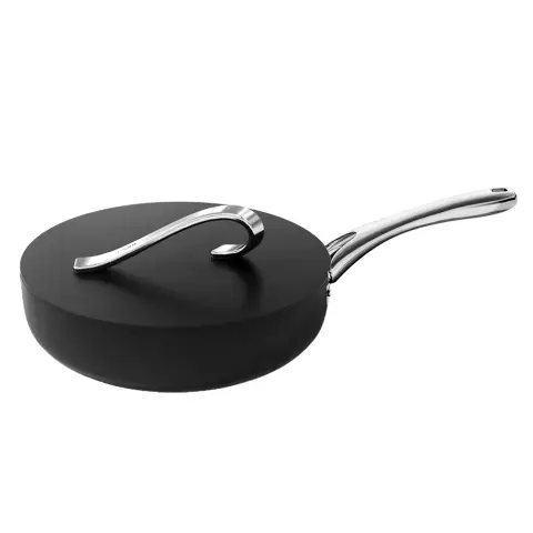 VELOSAN Free Ribbon Series - 26cm Cast Aluminium Frying Pan with Lid