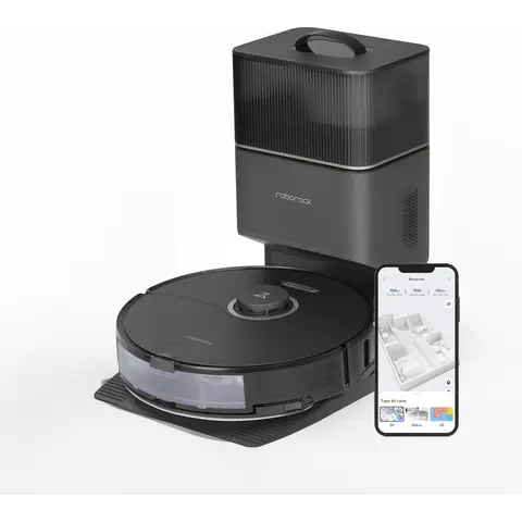 Roborock Robot VC S8+ Zwart S8P02-00 8.01.0585