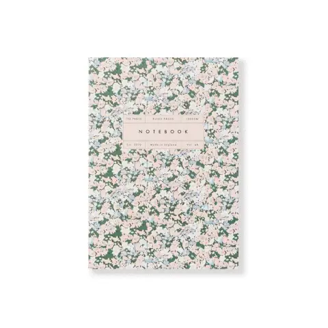 Katie Leamon A5  Notebook Lined Paper 100GSM Patricia Green