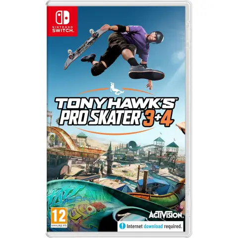 Tony Hawks Pro Skater 3 And 4 (Switch)