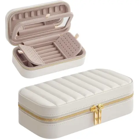 SONGMICS HOME Jewelry Box, 20.5x11.2x6cm