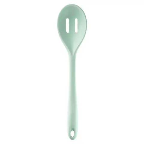 Nova Sage Green Silicone Slotted Spoon