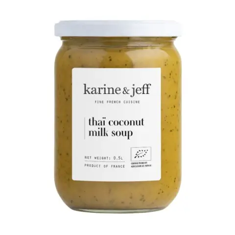 Karine & Jeff - Organic Thaï Coconut Milk Soup - 500ml