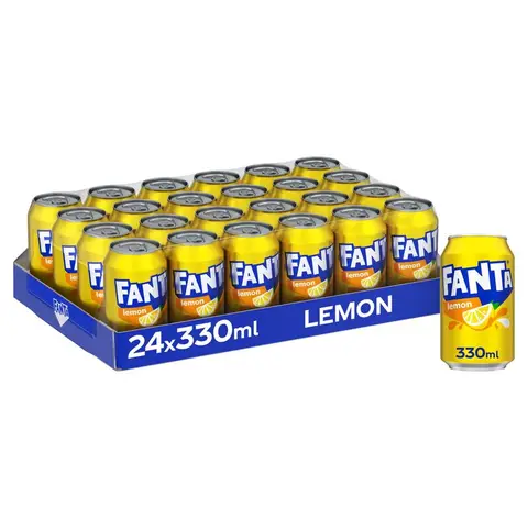 Fanta Lemon Tray 24 x 330 ml