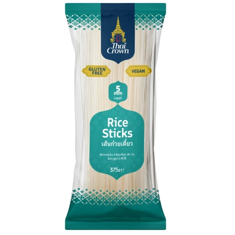 Thai Crown Noodle Rice Stick 5mm (L)