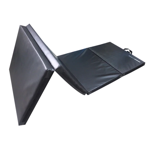 4-fach faltbare Fitness-Matte Größe: 61*183cm Vielseitige faltbare, reißfeste Trainingsmatte für Aerobic, Fitness, Gymnastik und Balance-Übungen im Fitnessstudio