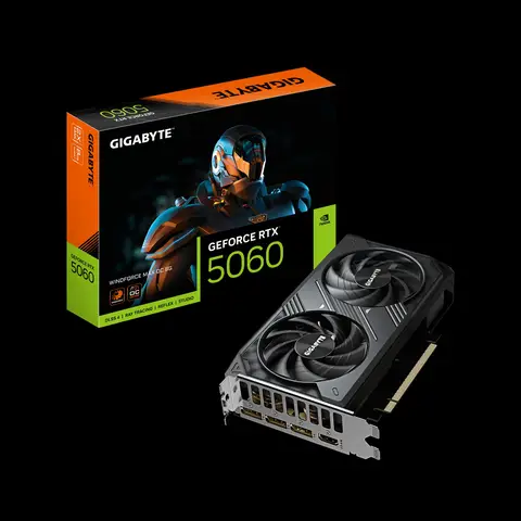 GIGABYTE RTX 5060 WF2MAX OC-8GD Graphics Card