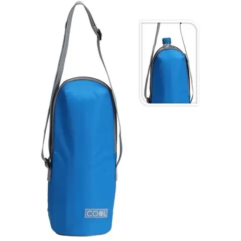 Koeltas voor Fles Blauw
