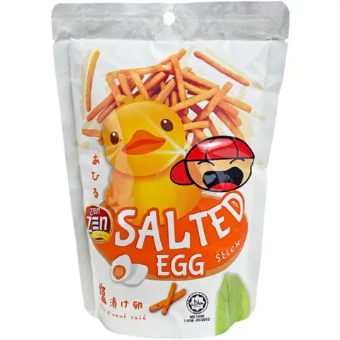 ZEN Zen Shrimp Stick with Salted Egg Flavor - 60g Bag