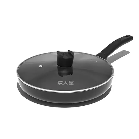 COOKER KING Koekenpan met Antiaanbaklaag - Koekenpan Met Deksel 28 cm