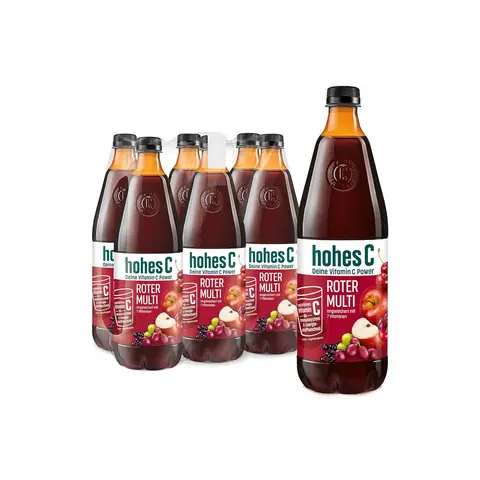 High C Roter Multivitaminsaft 6x1L