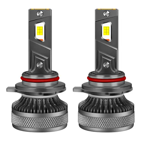 ENdureLite P3 9012 LED-Birnen, 20.000 lm, 6500 K Weiß, 1:1 Mini-Größe, polarkonform, Plug-and-Play, ersetzt HIR2 Halogen-Scheinwerfer, CAN-Bus-kompatibel, 2er-Pack