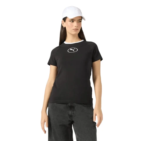 Puma Sport Graphic Tee - Puma Black