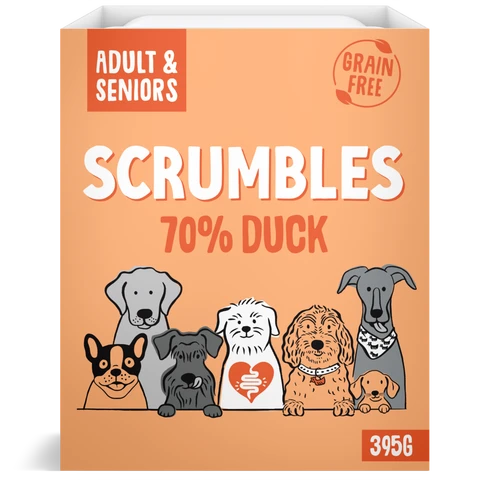 Scrumbles Wet Dog Food Duck 395g