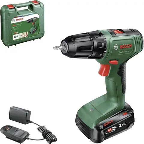 Bosch EasyDrill 18V-38 accuschroefboormachine - 18 V, 2,5 Ah