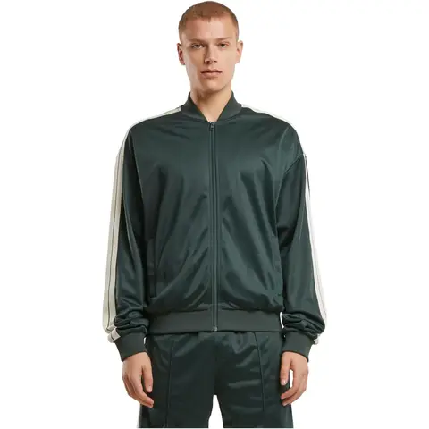 Urban Classics Tennis Core Jacke mit Reißverschluss Flaschengrün 5XL