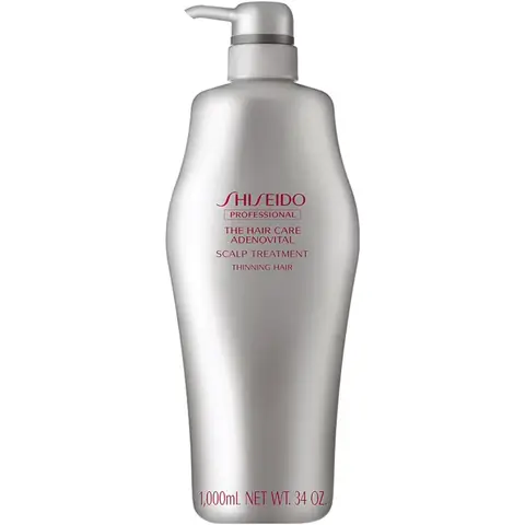 Shiseido Adenovital Shampoo 1000 ml - For Thinning Hair, Scalp Care, Promotes Hair Growth