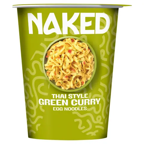 Naked Noodle Egg Noodles Thai Green Curry 78g