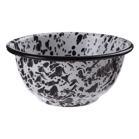 Maison by Premier Small Metal Bowl, Stylish Black And Gold Bowl For Snacks, Nuts Or Decor, Durable Metal Construction