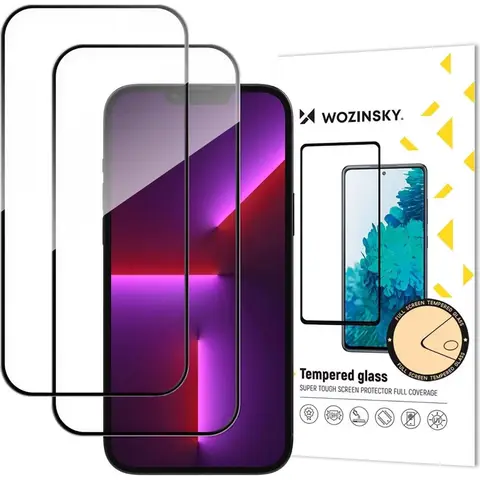 Wozinsky Vollkleber Panzerglas 2er-Pack für iPhone 17 Pro