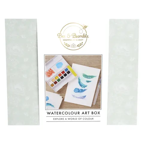 Bee and Bumble Watercolour Art Box Set