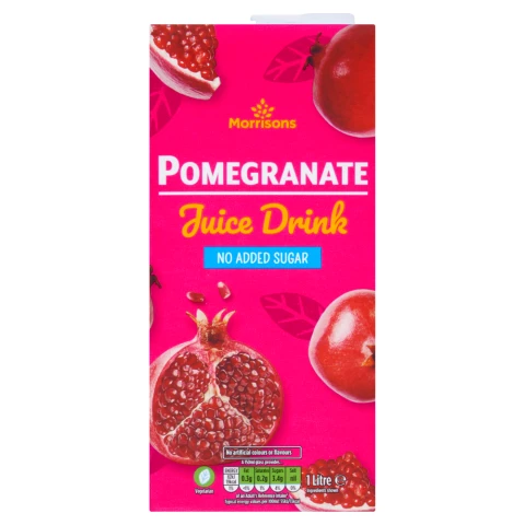 Morrisons No Added Sugar Pomegranate Juice 1l