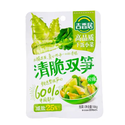 JXJ Preserved Bamboo Shoot 吉香居清脆雙筍106g