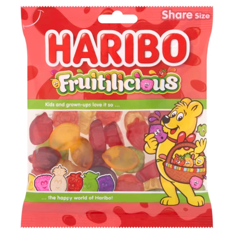 Haribo Fruitilicious Share Bag 150g