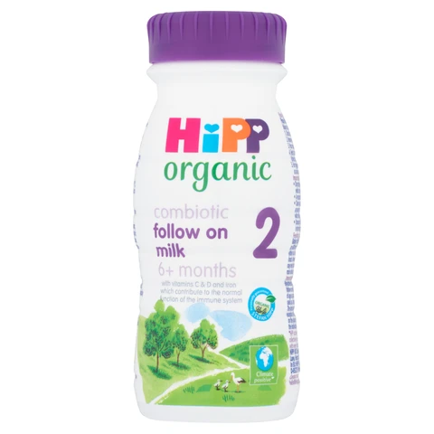 HiPP Organic Follow on Baby Milk 6+ Months 200ml