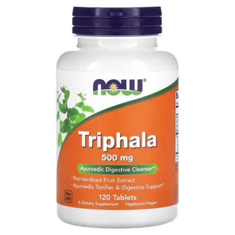 NOW Foods Triphala, 500mg - 120 Tablets