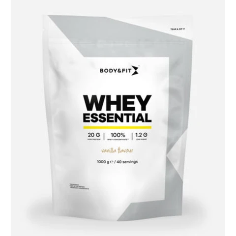 Body&Fit Whey Essential Vanilla 1 kg (40 shakes)
