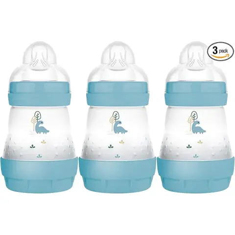 MAM Easy Start 160ml Bottle - 3pk Boy