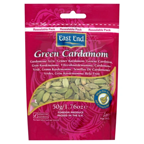 East End 50g Whole Greencardamo