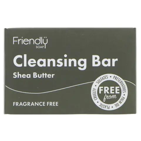 Friendly Soap Cleansing Bar - Shea Butter